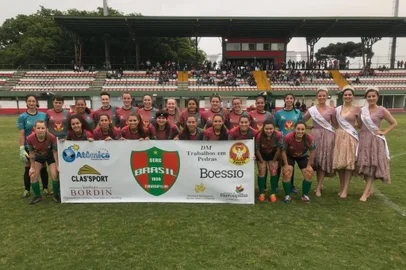  Brasil-Fa perdeu para o Inter por 2 a 0, na partida de ida da semifinal do Gauchão feminino