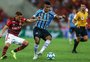 Grêmio reclama falta sobre Cortez no primeiro gol do Flamengo