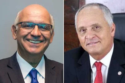 Montagem fotos Bolzan e Medeiros