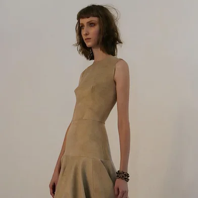 Estilista caxiense Carlos Bacchi participou da Brasil Eco Fashion Week. Looks farão parte de um editorial