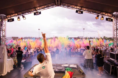 Thafarel Camargo / CNBB Terceira edição do evento católico Bote Fé, que reuniu mais de 10 mil jovens em Parobé, no Vale do Paranhana