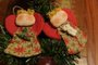  CAXIAS DO SUL, RS, BRASIL 28/11/2018Mara Couto, designer de bonecos, ensina passo a passo para confecção de anjos de tecido com temática natalina. (Felipe Nyland/Agência RBS)