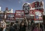 Argentinos se manifestam contra G20 sob forte esquema de segurança