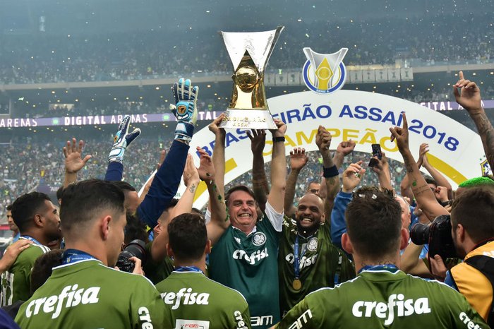 Palmeiras emplaca mais um recorde no Brasileirão na premiação do