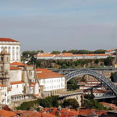 Vista de Porto, em Portugal