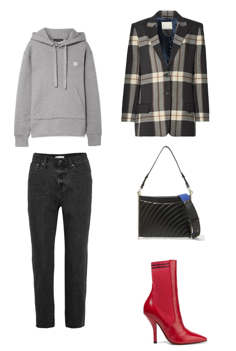 by malene birger moletom com capuz