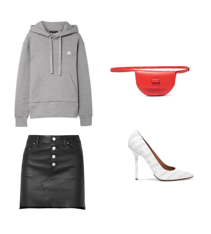 by malene birger moletom com capuz