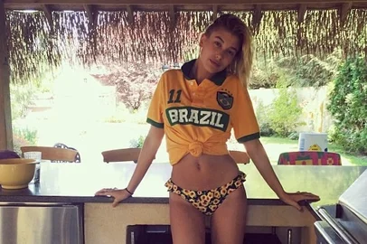 Foto: Reprodução/Instagramhaileybaldwin_brasileiraImportação Donnahttp://cdn.revistadon