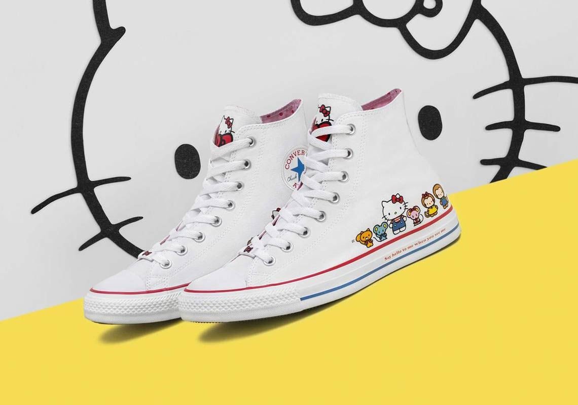 Converse lan a t nis All Star inspirado na Hello Kitty e muito