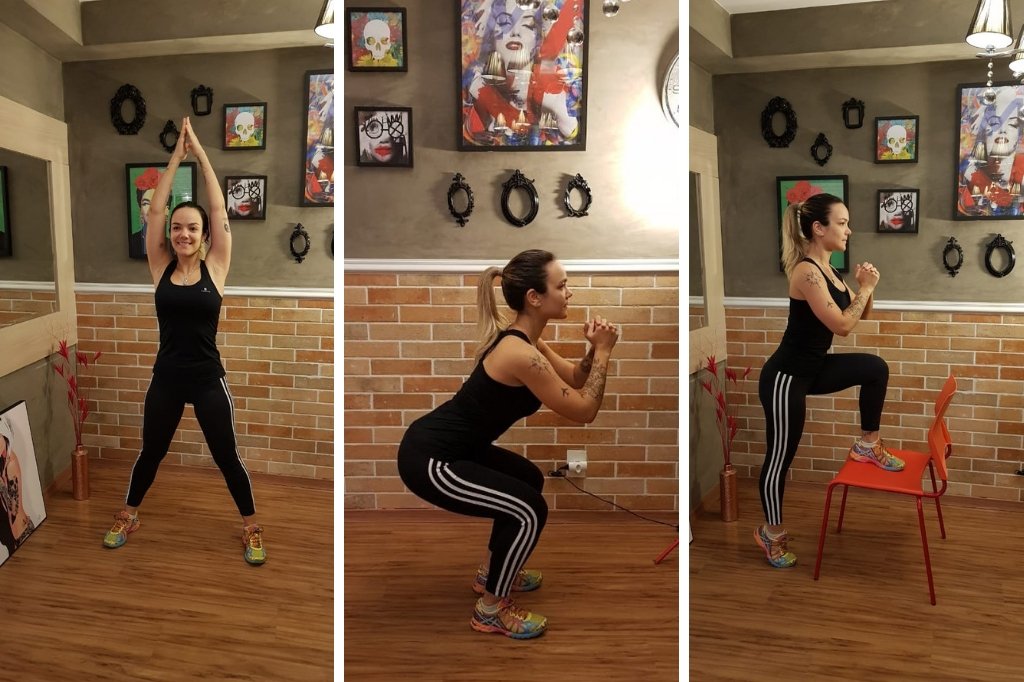 Malhando em casa: veja 3 exercícios para fortalecer as pernas e ...