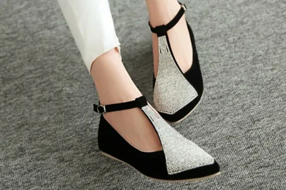 2014-Fashion-Lady-Flat-Shoes-For-Women-Casual-Velvet-Shoes-Flat-Heel-Pointed-Toe-Rhineston