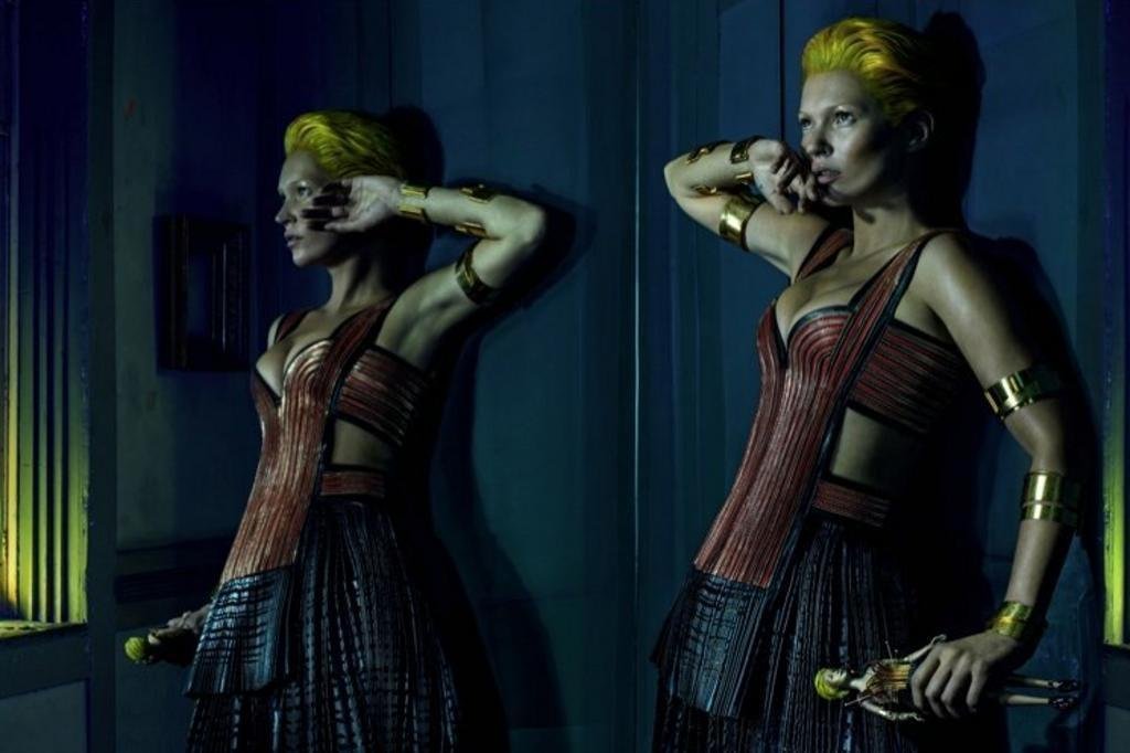 Pela primeira vez, Kate Moss fotografa campanha para Alexander