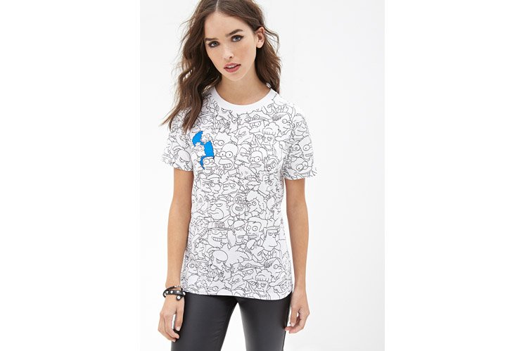 moletom simpsons forever 21