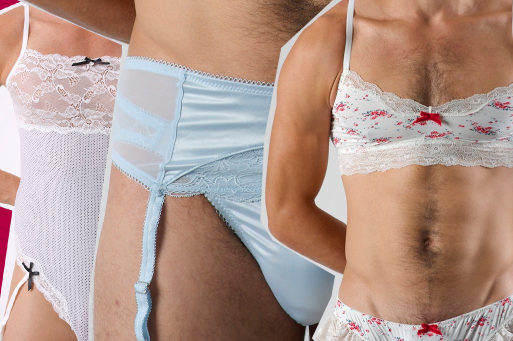 homem com lingerie feminina E agora? Loja online oferece linha de lingerie exclusiva para homens | Donna