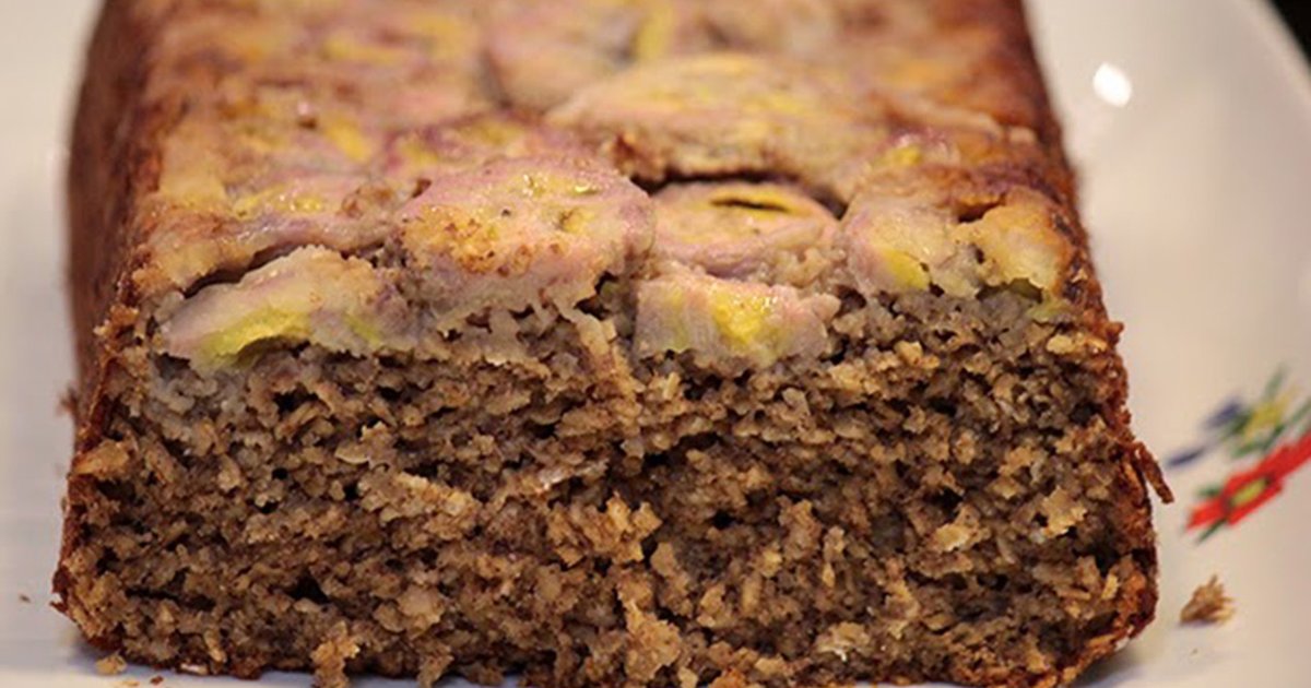 Saudavel E Rapido Aprenda A Fazer Bolo De Banana E Aveia Sem