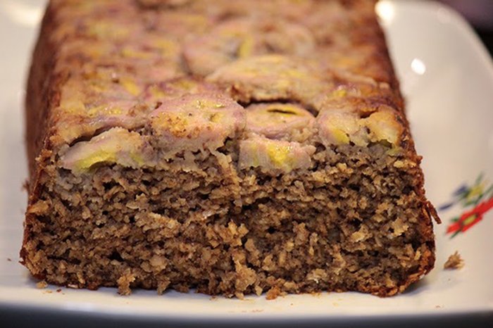 Bolo de banana e maçã sem farinha de trigo