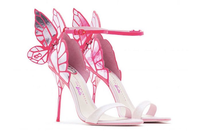 Designer britânica Sophia Webster lança coleção de sapatos inspirada na  Barbie - para adultos!