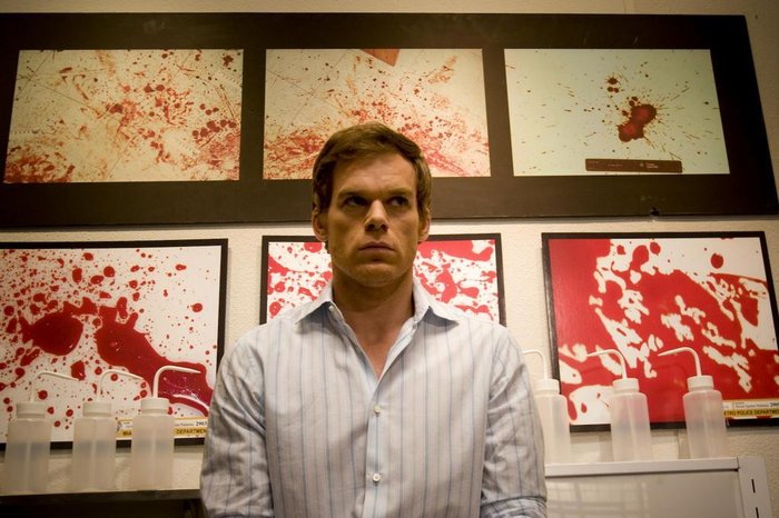 Ator Michael C. Hall interpreta o protagonista, Dexter / Ator Michael C. Hall interpreta o protagonista, Dexter