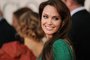 Angelina Jolie: a atriz optou por uma escova solta e natural, com alguma onda no cabelo, n