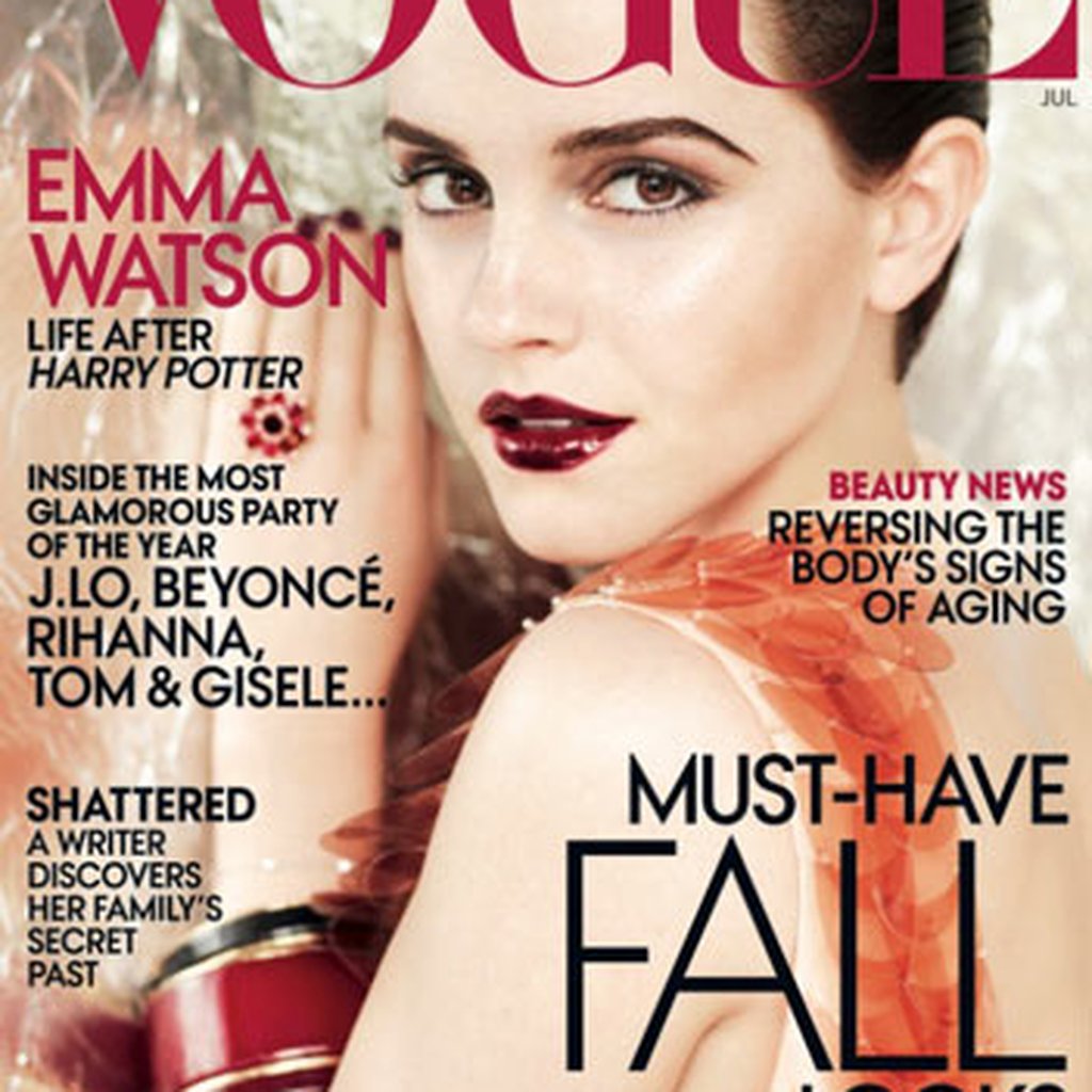 Emma Watson posa para Vogue americana e fala em nova fase profissional |  Donna