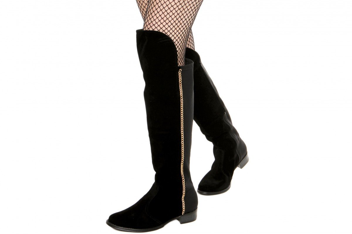 bota over the knee pernas grossas
