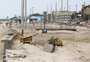 Blitze nas praias: em Tramandaí, orla virou canteiro de obras