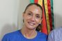 Maria Hilda Marsiaj Pinto, Alexandre Saltz e do Legislativo Ver. Jussara Osório. Foto: Câmara Municipal de Uruguaiana/Divulgação