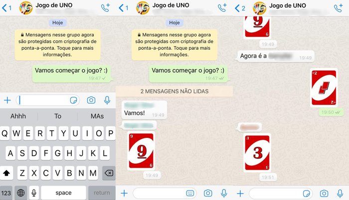 Como jogar Uno e Jogo da Velha no WhatsApp?