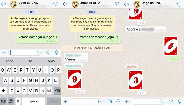 Saiba como jogar Uno pelo WhatsApp • Página1 PB