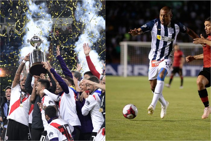 Montagem sobre fotos de Javier Soriano e Alianza Lima