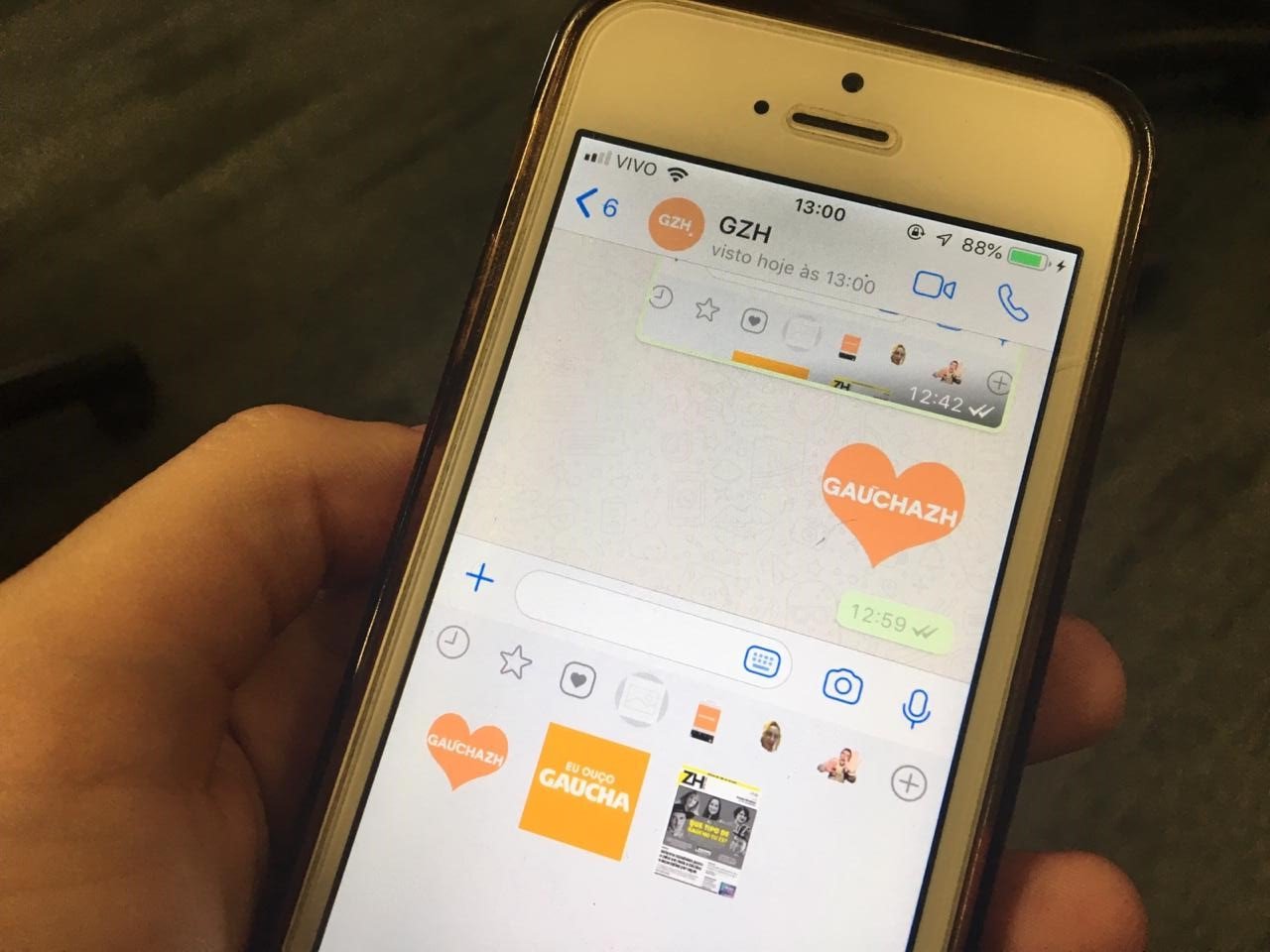 Como fazer figurinhas (stickers) no iPhone GZH