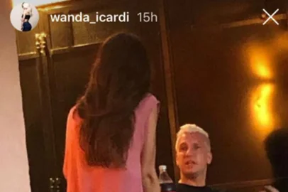 WANDA NARA, MAXI L¿?PEZ, FUTEBOL