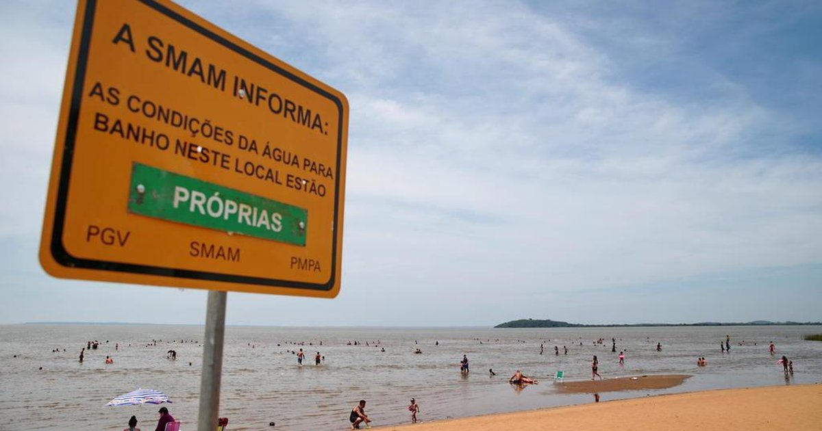 Guaíba tem cinco pontos próprios para banho em Porto Alegre; veja as praias