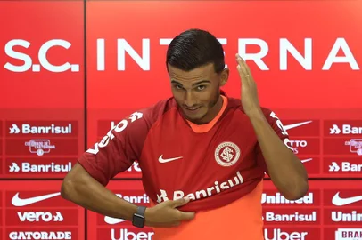  PORTO ALEGRE, RS, BRASIL, 07/01/2019 - Apresentação de Guilherme Parede.(FOTOGRAFO: MATEUS BRUXEL / AGENCIA RBS)