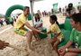 Crianças em fase final de tratamento contra o câncer viram técnicos em Torneio de Tacobol