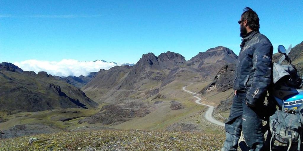 Viajante gaúcho atravessa de moto a América do Sul durante dez