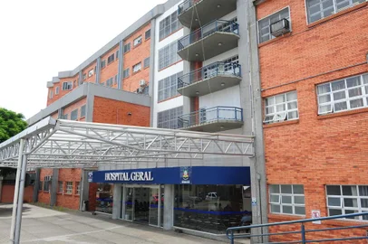  CAXIAS DO SUL, RS, BRASIL (01/01/2018) Hospital Geral, localizado em Caxias do Sul, realiza cirusgias de alta complexidade. A estrutura que atende toda região da Serra Gaúcha, possui colaboração com o curso de Medicina da UCS. (Roni Rigon/Pioneio).
