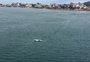 Turista gaúcho se perde no mar com caiaque em SC e é resgatado de helicóptero