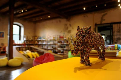  CAXIAS SO SUL, RS, BRASIL 19/12/2018O Instituto Quindim foi inaugurado no fim de novembro e conta com mais de 5 mil livros voltados ao público infanto-juvenil. Todos estão à disposição do público.Público: crianças, jovens e adultos de todas as idades. Como o instituto conta com equipe, os pais podem deixar as crianças e depois buscá-las. (Felipe Nyland/Agência RBS)