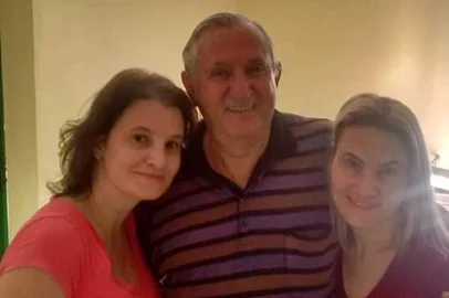 BOA VISTA DAS MISSÕES - No meio, Agileu Trentin, 72 anos, pai da contadora Sandra Mara Lovis Trentin, 48 anos (à esquerda), que ficou sumida por um ano.