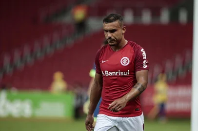  PORTO ALEGRE, RS, BRASIL, 24.01.2019. Internacional e Pelotas se enfrentam pela segunda rodada do Campeonato Gaúcho 2019 no estádio Beira-Rio, em Porto Alegre.Na foto, William Pottker.FOTO: ANDRÉ ÁVILA/AGÊNCIA RBSIndexador: Andre Avila