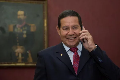  (Rio de Janeiro - RJ, 22/01/2019) Presidente da RepÃºblica, em exercÃ­cio, Hamilton MourÃ£o.Foto: RomÃ©rio Cunha/VPR