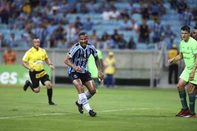  PORTO ALEGRE, RS, BRASIL - 28/01/2019 - Grêmio recebe o Juventude na Arena do Grêmio pela terceira rodada do Gauchão 2019.Indexador: ISADORA NEUMANN