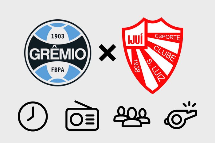 Grêmio x São Luiz ao vivo e online: onde assistir, que horas é