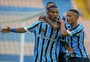 Promessa da base do Grêmio, Léo Chú se diz torcedor fanático e revela idolatria por Luan: "Sou muito fã"
