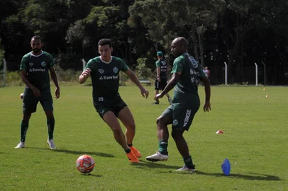  CAXIAS DO SUL, RS, BRASIL, 08/01/2019 - Equipe do Juventude se prepara para jogo-treino contra o Criciúma. NA FOTO: zagueiro Sidimar. (Marcelo Casagrande/Agência RBS)