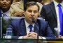 Rodrigo Maia manda recado à bancada da bala