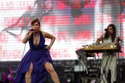  XANGRILÁ, RS, BRASIL, 02/02/2019:  Apresentação da cantora Pitty no Planeta Atlântida 2019. (CAMILA DOMINGUES/AGÊNCIA RBS)
