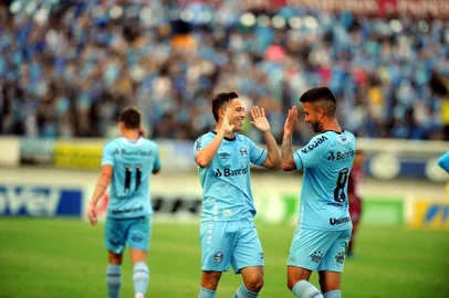  CAXIAS DO SUL, RS, BRASIL 03/02/2019SER Caxias x Grêmio. Jogo realizado no estádio Centenário em Caxias do Sul. Partida válida pelo Gauchão 2019. (Felipe Nyland/Agência RBS)