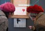 Tela autodestruída de Banksy é exposta na Alemanha